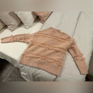 Very J Women’s Sweater | Size S | Color: Peach